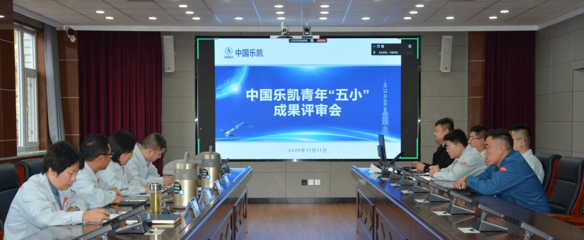 激揚青春智造力！中國樂(lè )凱團委召開(kāi)青年&ldquo;五小&rdquo;成果評審會(huì )